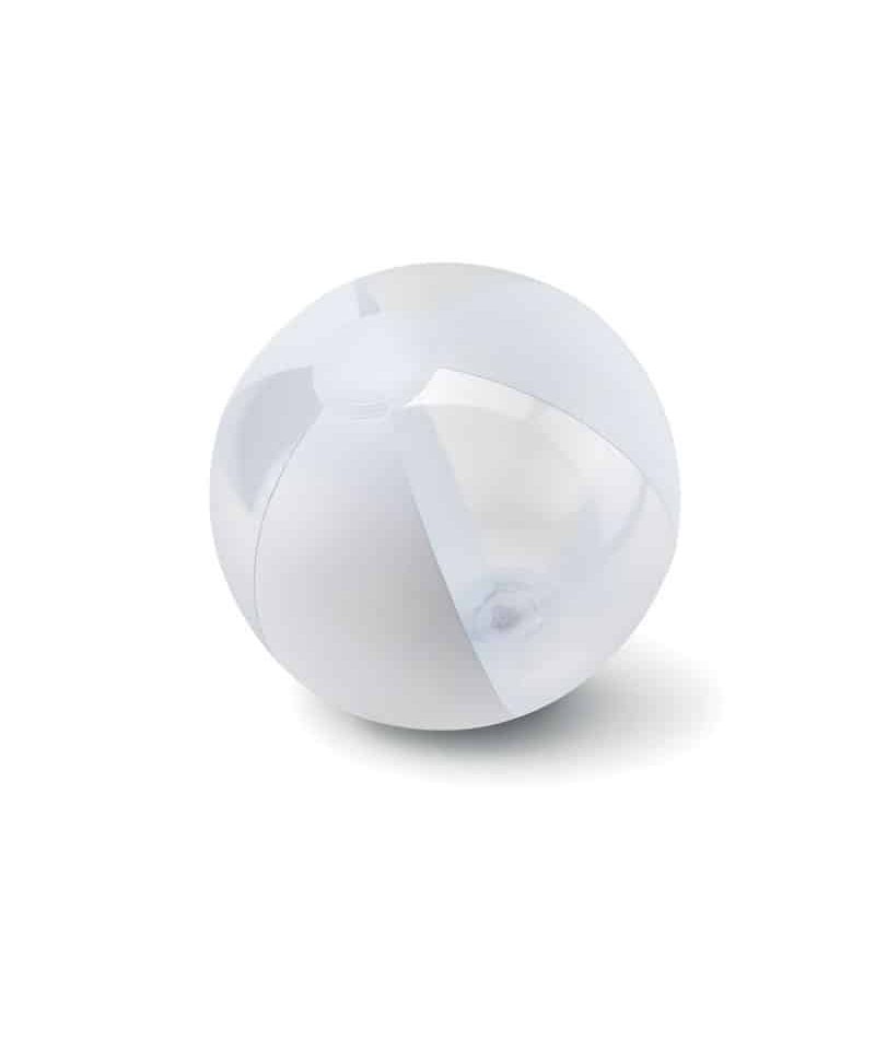 Pallone da spiaggia gonfiabile con spicchi trasparenti 24cm MO8701 10 Pallone-da-spiaggia-gonfiabile-con-spicchi-trasparenti-23-cm-MO8701-bianco