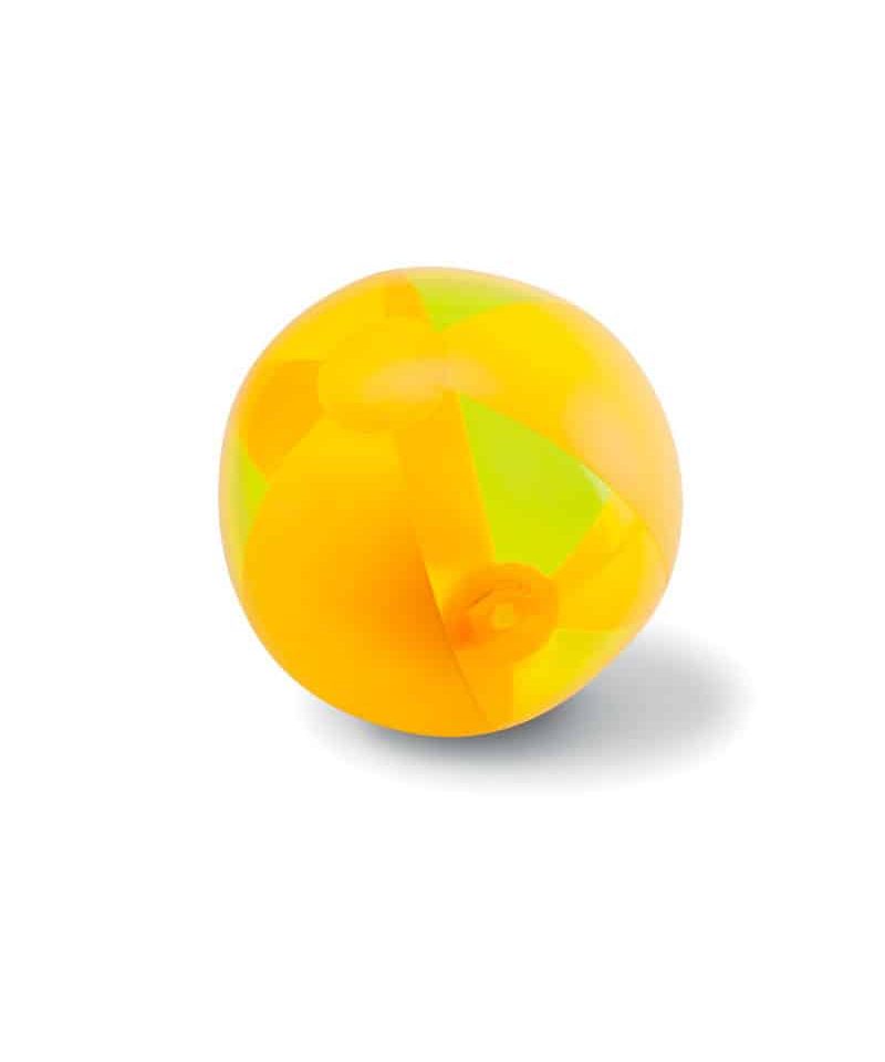 Pallone da spiaggia gonfiabile con spicchi trasparenti 24cm MO8701 11 Pallone-da-spiaggia-gonfiabile-con-spicchi-trasparenti-23-cm-MO8701-giallo