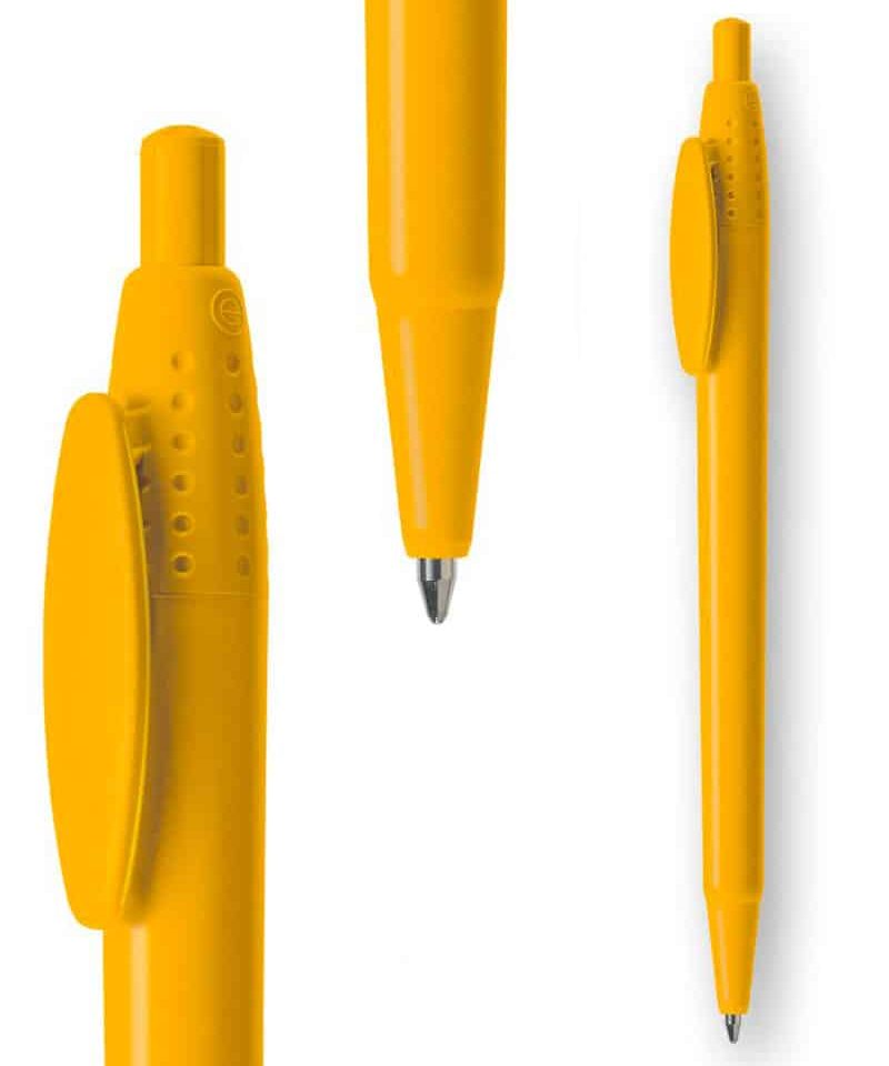 Penne in plastica riciclata Extra - stampa su fusto inclusa (min.500 pezzi) 17 Penne-in-plastica-reciclata-Extra-colore-giallo