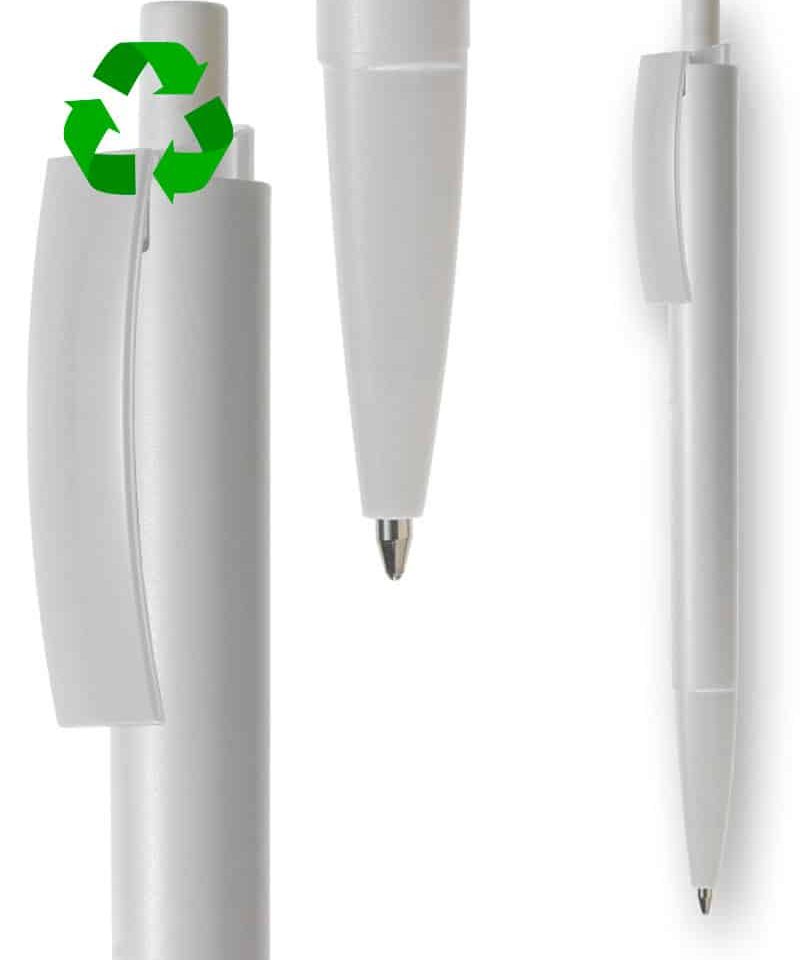 Penne in plastica riciclata E Twenty Recycled - stampa su fusto inclusa (min.500 pezzi) 15 Penne-in-plastica-riciclata-E-Twenty-Recycled-bianco