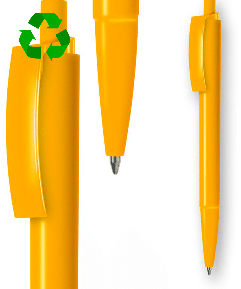 Penne in plastica riciclata E Twenty Recycled - stampa su fusto inclusa (min.500 pezzi) 16 Penne-in-plastica-riciclata-E-Twenty-Recycled-giallo