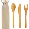 Set posate in bamboo in bustina in cotone 20452 1 Set-posate-in-bamboo-in-bustina-in-cotone-20452-b