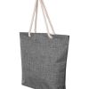 Borsa mare con effetto melange manici in corda e zip 24276 1 borsa-mare-con-effetto-melange-manici-in-corda-e-zip-Q24276--grigio