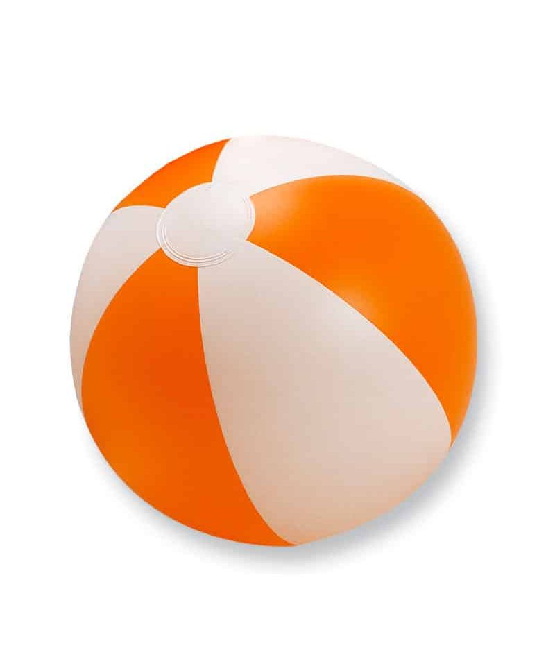 Palla gonfiabile bicolore 23cm IT1627 10 palla-gonfiabile-bicolore-23-cm-IT1627-bianco-arancio