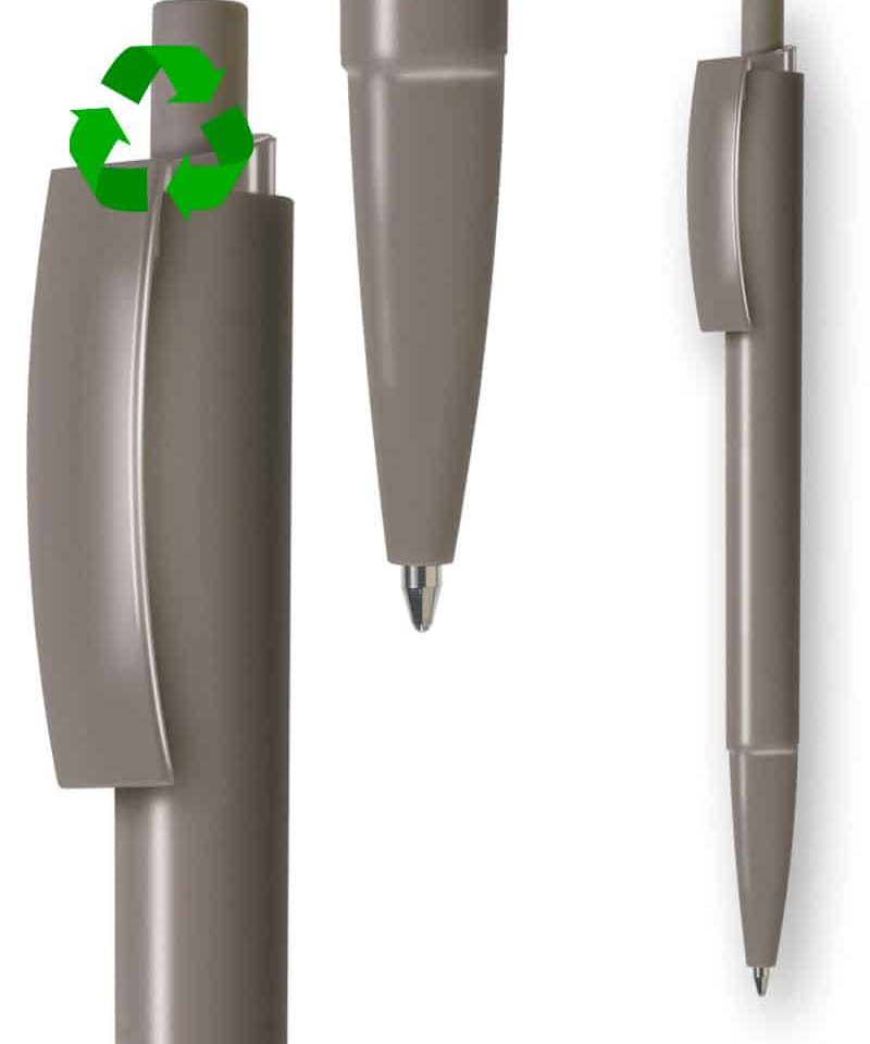 Penne in plastica riciclata E Twenty Recycled - stampa su fusto inclusa (min.500 pezzi) 24 penne-in-plastica-riciclata-E-Twenty-Recycled-Tortora