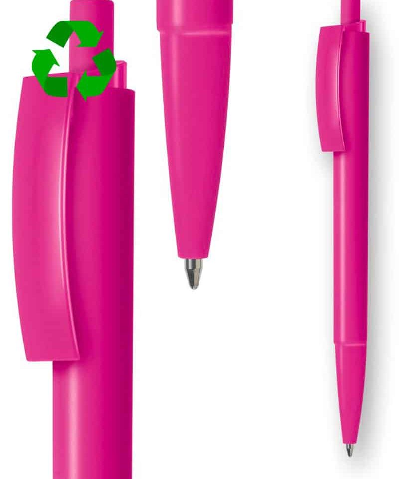 Penne in plastica riciclata E Twenty Recycled - stampa su fusto inclusa (min.500 pezzi) 19 penne-in-plastica-riciclata-E-Twenty-Recycled-fucsia