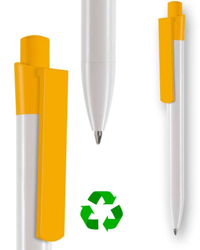 penne-in-plastica-riciclata-INFINITY-giallo