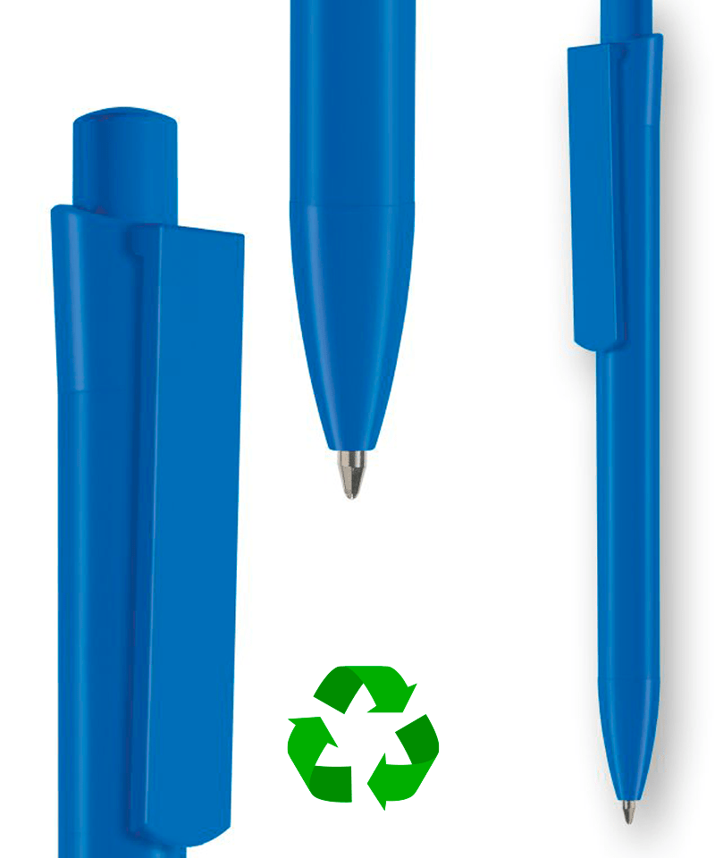 Penne in plastica riciclata INFINITY - stampa su fusto inclusa (min.500 pezzi) 19 penne-in-plastica-riciclata-Infinity-recycled-bul
