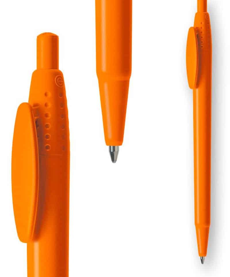 Penne in plastica riciclata Extra - stampa su fusto inclusa (min.500 pezzi) 18 penne-in-plastica-riciclata-extra-colore-arancio