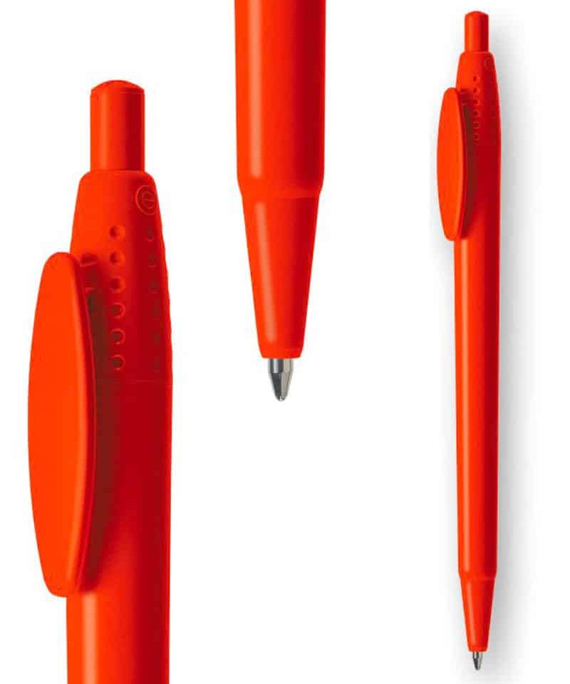 Penne in plastica riciclata Extra - stampa su fusto inclusa (min.500 pezzi) 19 penne-in-plastica-riciclata-extra-colore-rosso