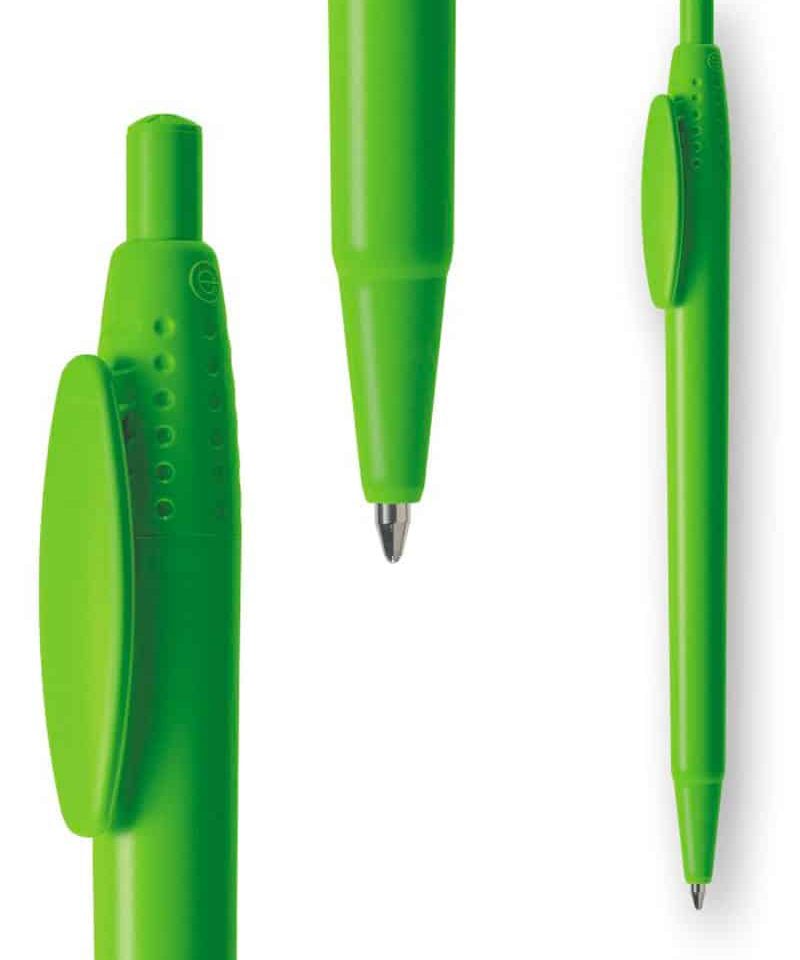 Penne in plastica riciclata Extra - stampa su fusto inclusa (min.500 pezzi) 22 penne-in-plastica-riciclata-extra-colore-verde