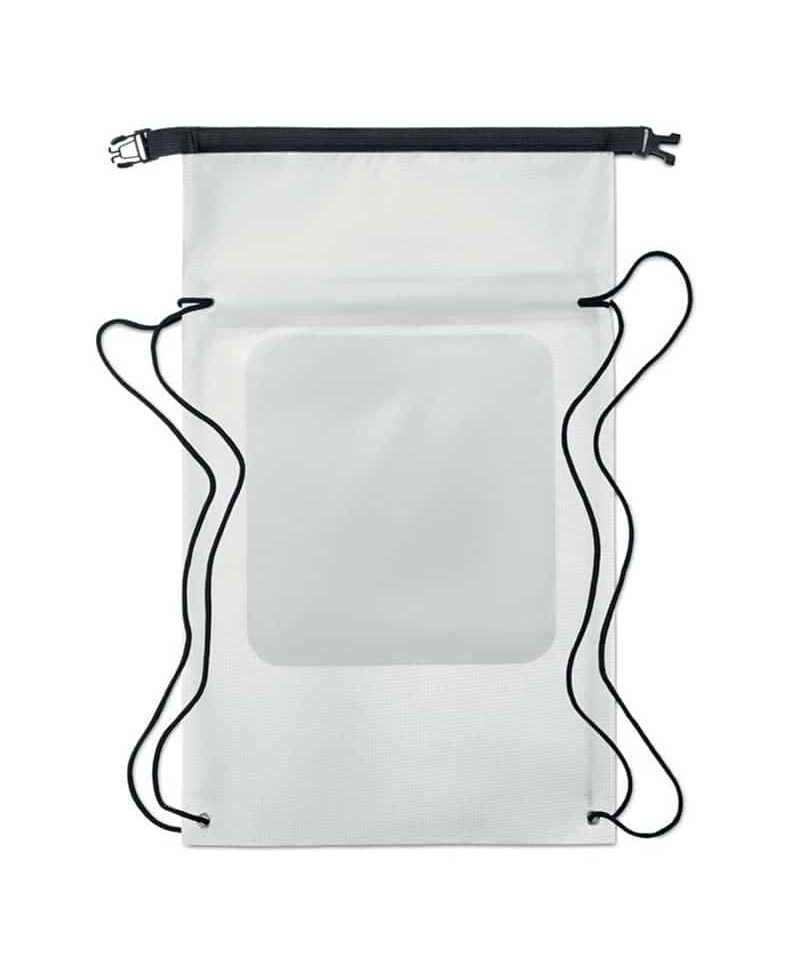 Sacca waterproof zainetto MO9864 12 sacca-waterproof-zainetto-mo9864-bianco-aperto