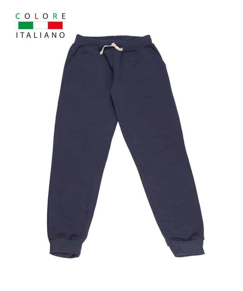 Pantaloni da ginnastica bambino Colore Italiano MI902 8 Pantaloni-da-ginnastica-bambino-Colore-Italiano-MI902-blu-navy