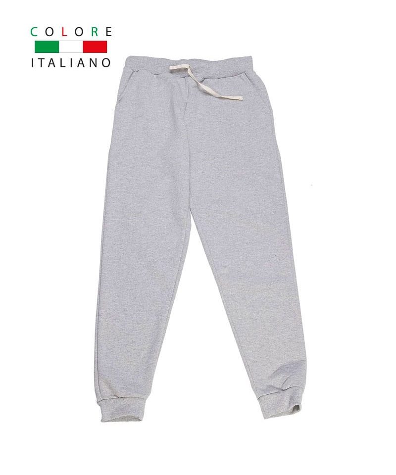 Pantaloni da ginnastica bambino Colore Italiano MI902 7 Pantaloni-da-ginnastica-bambino-Colore-Italiano-MI902-grigio
