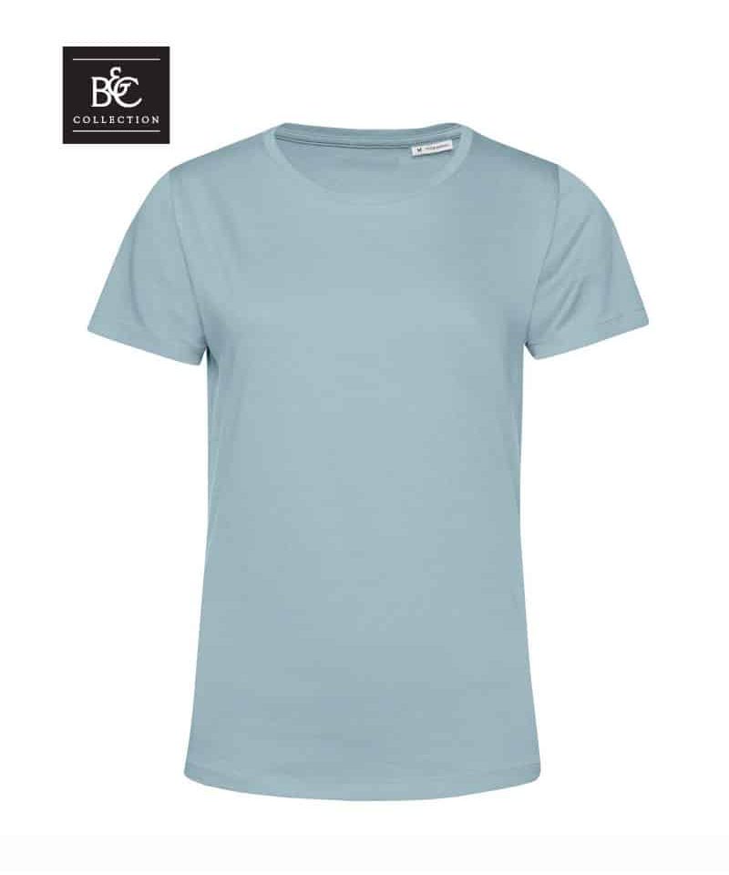 T-shirt donna in cotone organico B&C BCTW02B 37 T-shirt-donna-in-cotone-organico-B&C-BCTW02B-azzurro