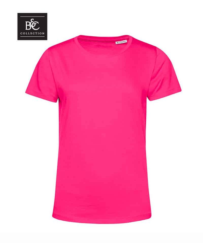 T-shirt donna in cotone organico B&C BCTW02B 31 T-shirt-donna-in-cotone-organico-B&C-BCTW02B-fucsia