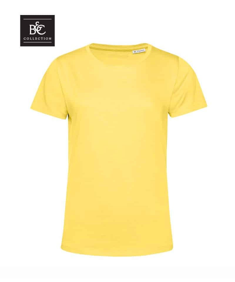 T-shirt donna in cotone organico B&C BCTW02B 25 T-shirt-donna-in-cotone-organico-B&C-BCTW02B-giallo