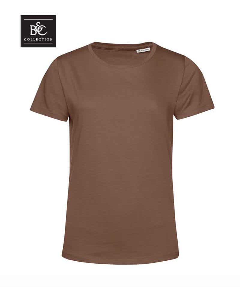 T-shirt donna in cotone organico B&C BCTW02B 29 T-shirt-donna-in-cotone-organico-B&C-BCTW02B-marrone