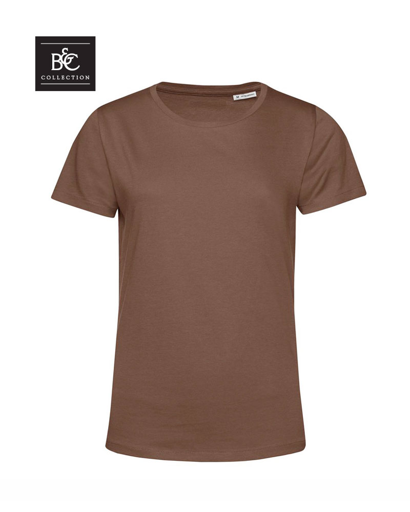 T-shirt donna in cotone organico B&C BCTW02B – Bybrand Roma