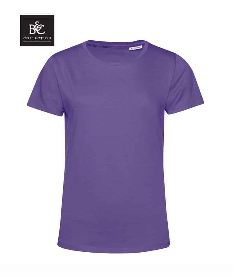T-shirt donna in cotone organico B&C BCTW02B 32 T-shirt-donna-in-cotone-organico-B&C-BCTW02B-porpora