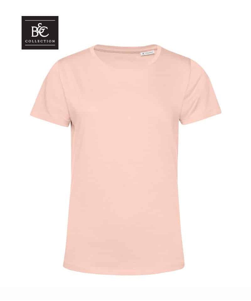 T-shirt donna in cotone organico B&C BCTW02B 30 T-shirt-donna-in-cotone-organico-B&C-BCTW02B-rosa-pastello