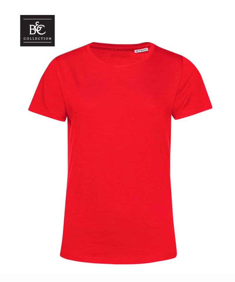 T-shirt donna in cotone organico B&C BCTW02B 27 T-shirt-donna-in-cotone-organico-B&C-BCTW02B-rosso