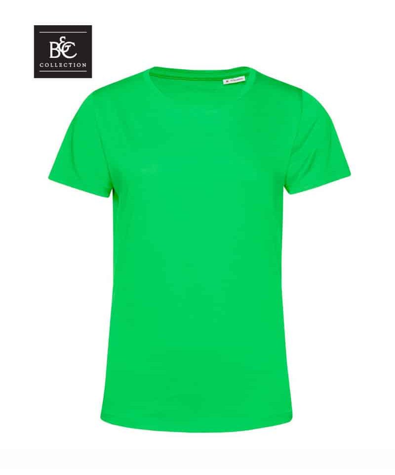 T-shirt donna in cotone organico B&C BCTW02B 35 T-shirt-donna-in-cotone-organico-B&C-BCTW02B-verde-mela