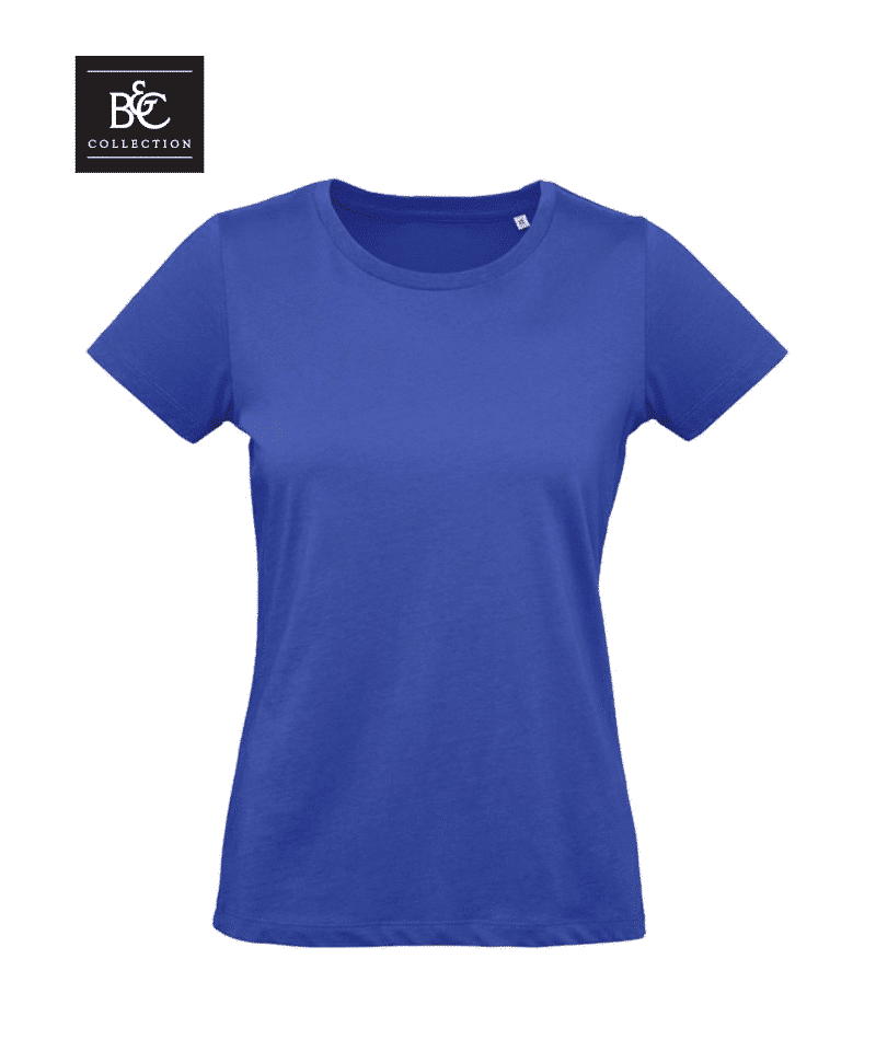 T-shirt donna in cotone organico B&C BCTW049 14 T-shirt-donna-in-cotone-organico-B&C-BCTW049-blu-royal