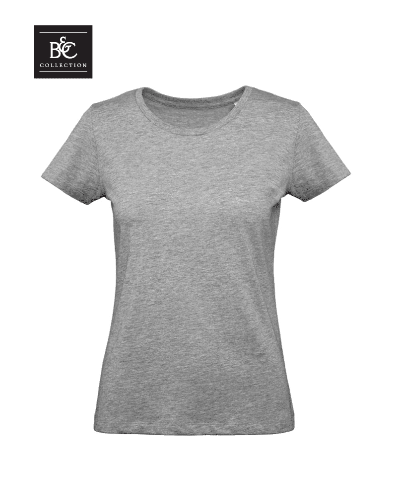 T-shirt donna in cotone organico B&C BCTW049 15 T-shirt-donna-in-cotone-organico-B&C-BCTW049-grigio-chiaro