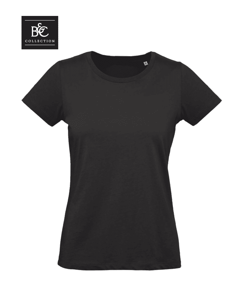 T-shirt donna in cotone organico B&C BCTW049 17 T-shirt-donna-in-cotone-organico-B&C-BCTW049-nero