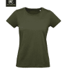 T-shirt donna in cotone organico B&C BCTW049 1 T-shirt-donna-in-cotone-organico-B&C-BCTW049-verde-militare