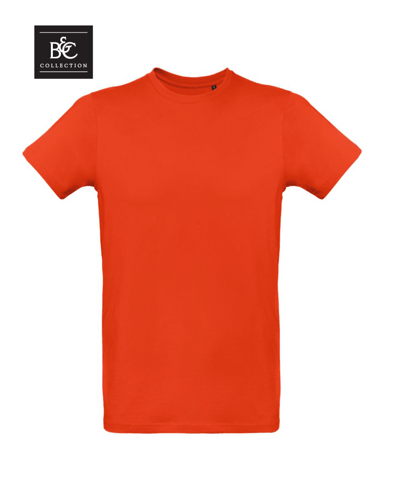 T-shirt uomo in cotone organico B&C BCTM048 17 T-shirt-uomo-in-cotone-organico-B&C-BCTM048-rosso