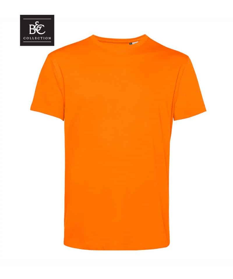T-shirt-uomo-in-cotone-organico-B&C-BCTU01B-arancio