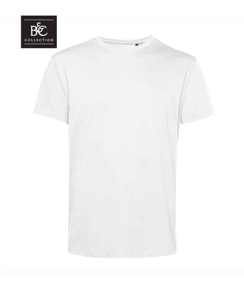 T-shirt-uomo-in-cotone-organico-B&C-BCTU01B-bianco