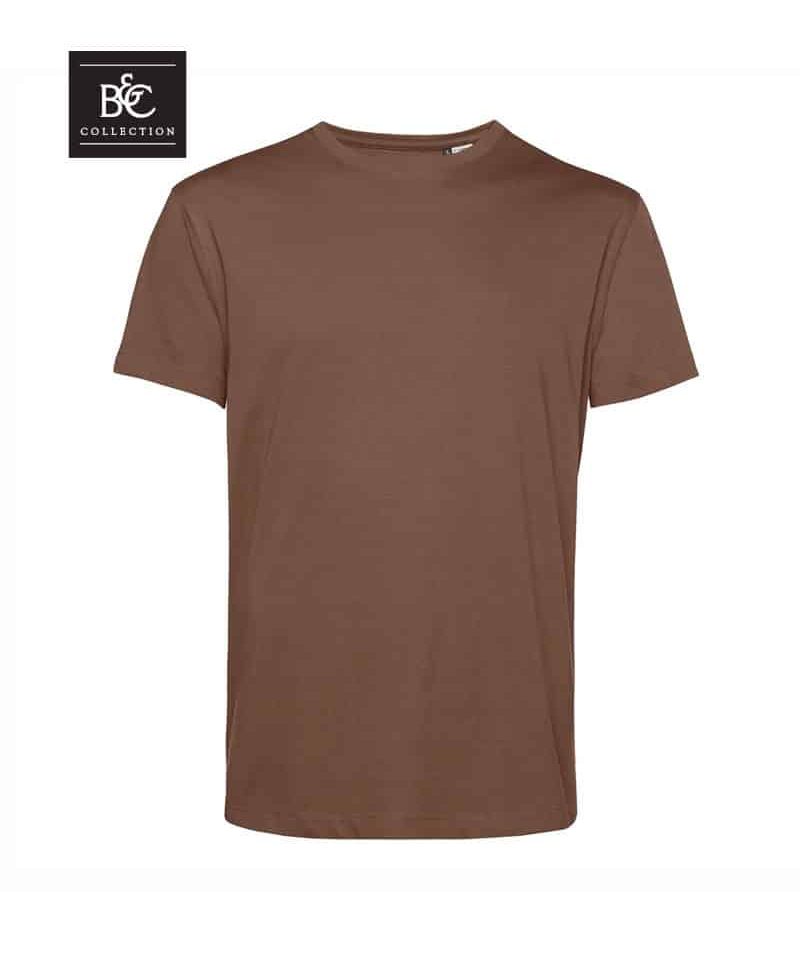 T-shirt-uomo-in-cotone-organico-B&C-BCTU01B-marrone