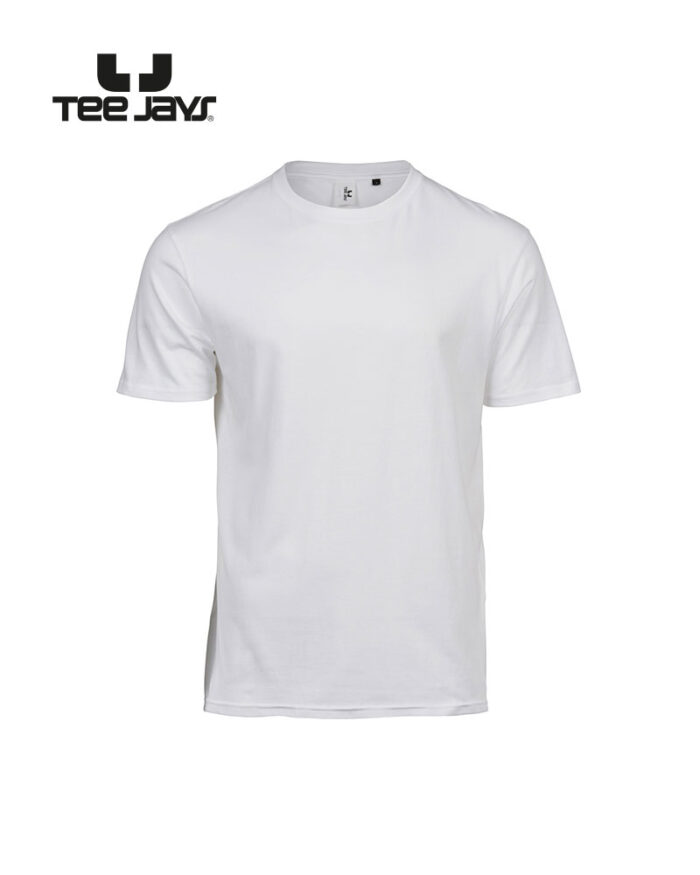 T-shirt-uomo-in-cotone-organico-super-pettinato-Tee-Jay-TJ1100-bianco