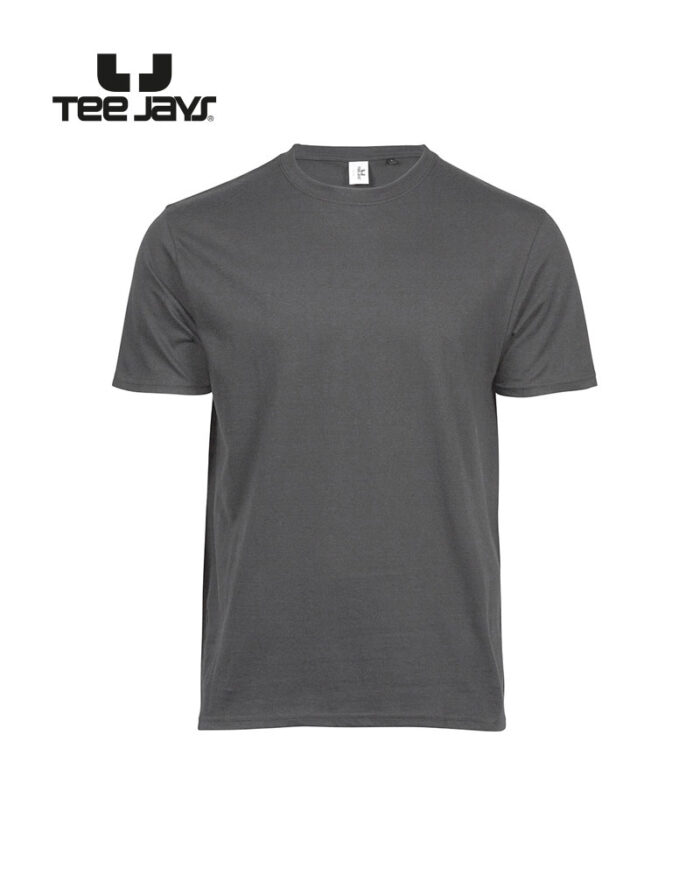 T-shirt-uomo-in-cotone-organico-super-pettinato-Tee-Jay-TJ1100-grigio