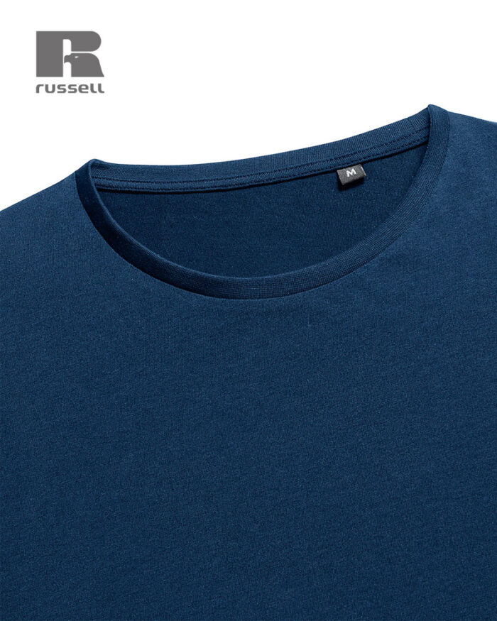 T-shirt-uomo-manica-lunga-in-cotone-organico-Russell-JE100M-colletto