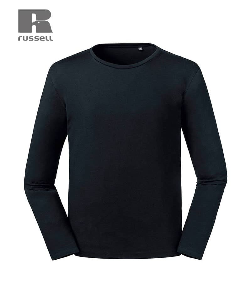 T-shirt uomo manica lunga in cotone organico Russell JE100M 15 T-shirt-uomo-manica-lunga-in-cotone-organico-Russell-JE100M-nero