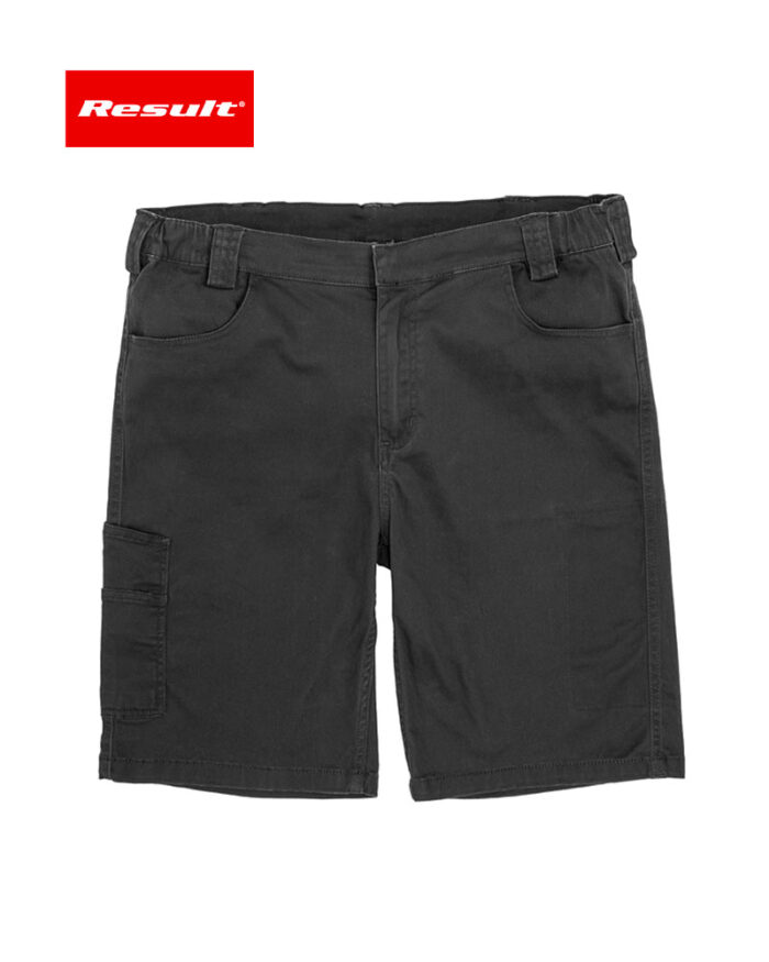 Pantalone-cargo-corto-con-tasca-frontale-multiuso-RER471-nero-fronte