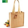 Borsa in juta con manici in cotone 30x30x12 Westford Mill W406 2 Borsa-in-juta-con-manici-in-cotone-30x30x12-Westford-Mill-W406