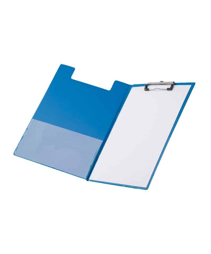 Cartella-portablocco-in-PVC-A4-ap791339-blu-aperto