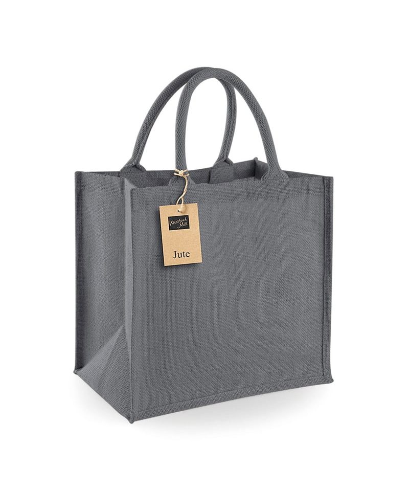 Borsa-in-Juta-quadrata-30x30x19-cm-Westford-Mill-W413-grigio