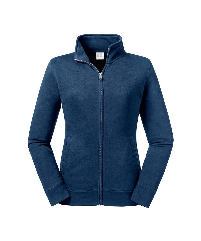 Felpa Donna con cerniera zip in metallo Russell JE267F 9 Felpa Donna con cerniera zip in metallo Russell JE267F blu navy