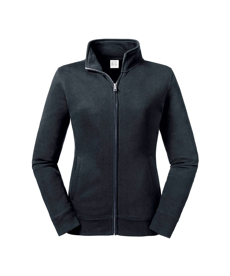 Felpa Donna con cerniera zip in metallo Russell JE267F 11 Felpa Donna con cerniera zip in metallo Russell JE267F nero