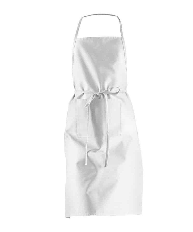 Grembiule con Pettorina Colore Italiano MI002 13 Grembiule con Pettorina Colore Italiano MI002 bianco