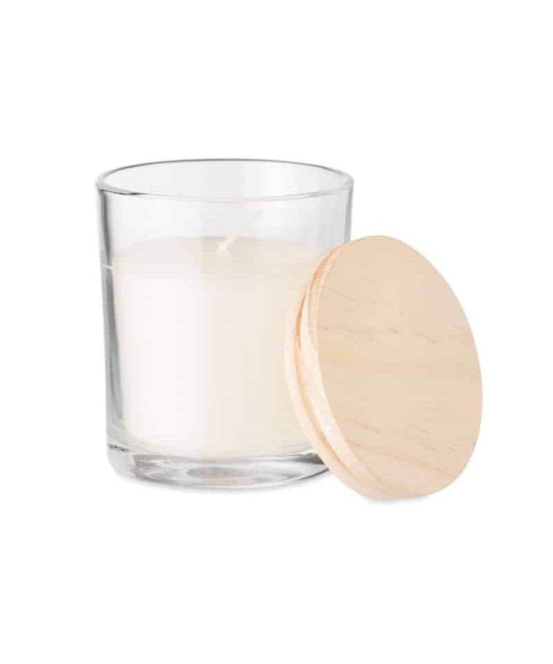 Candela 8cm cera alla vaniglia in vetro e bamboo MO6281 6 Candela-di-cera-profumata-alla-vaniglia-in-vetro-con-coperchio-in-bamboo-mo6281-b
