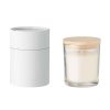 Candela 8cm cera alla vaniglia in vetro e bamboo MO6281 2 Candela-di-cera-profumata-alla-vaniglia-in-vetro-con-coperchio-in-bamboo-mo6281-t