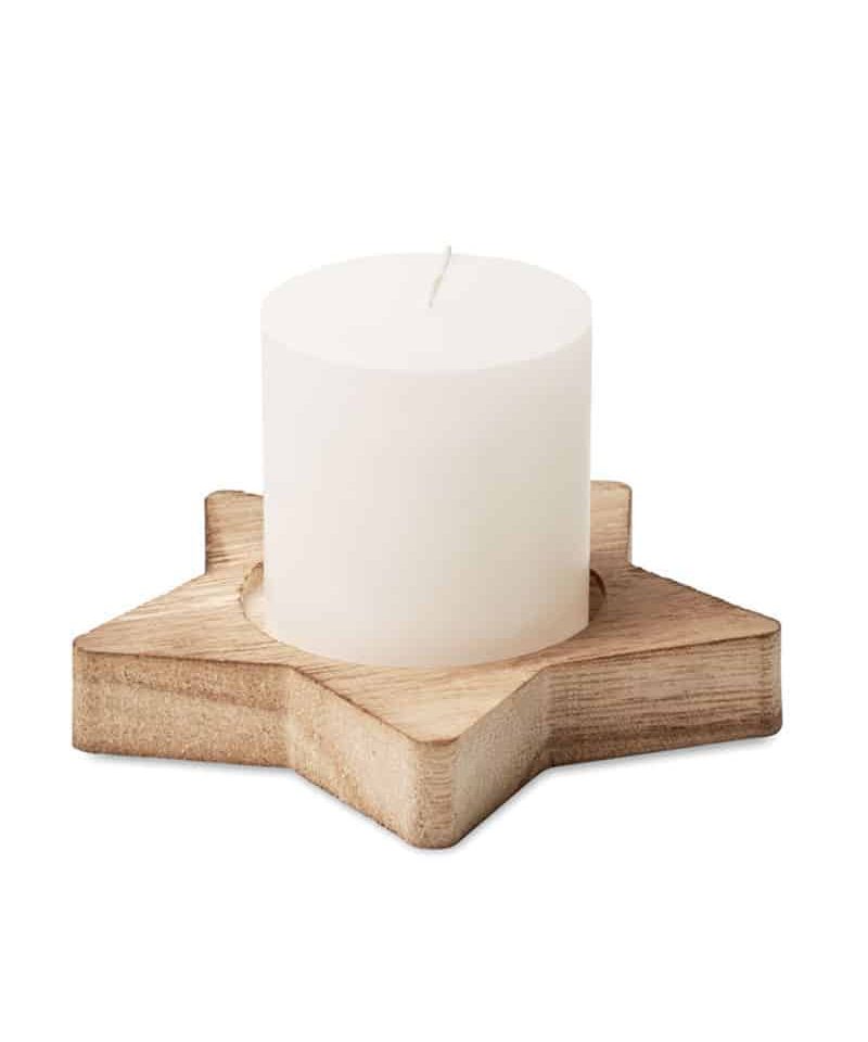 Candele-Personalizzate-su-base-in-legno-a-forma-di-stella-cx1481