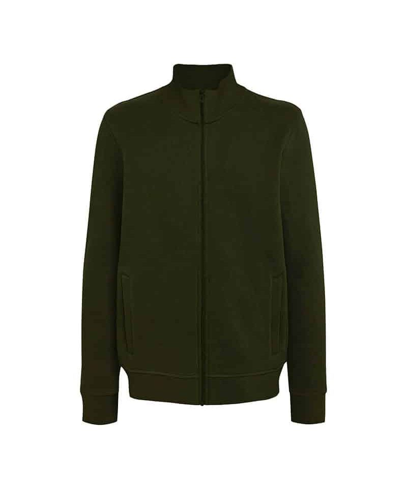 Felpa unisex zip intera Black Spider BS334 19 Felpa-unisex-zip-intera-Black-Spider-BS334-verde-oliva